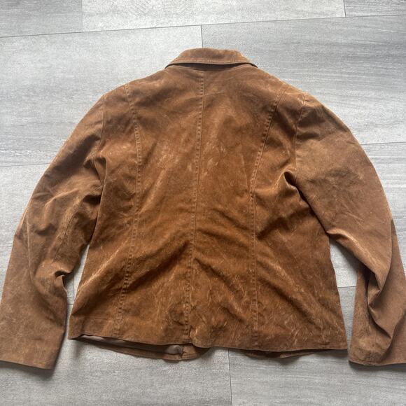 Erin London Women's Brown Jacket Size Large - Picture 7 of 7